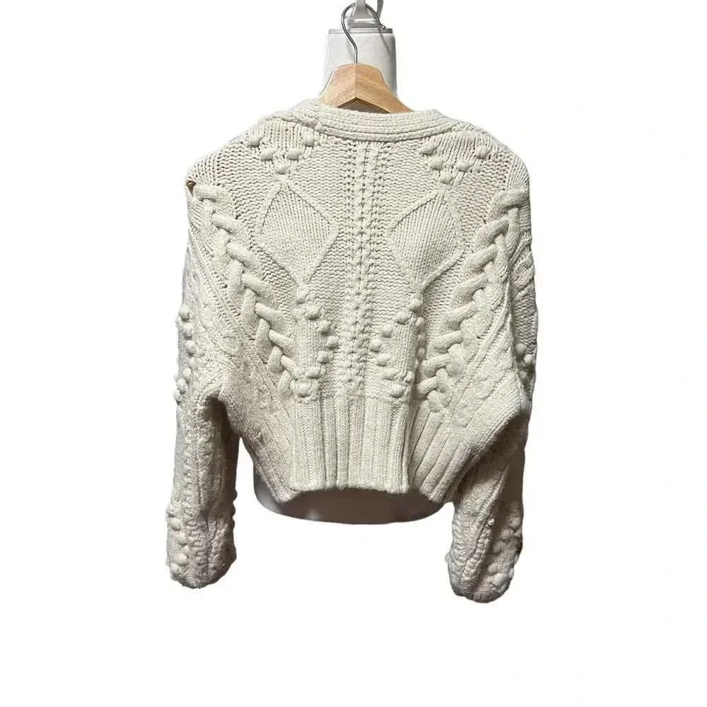 Zara knit cardigan with jewel buttons - Picture 10 of 12